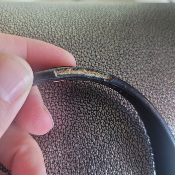 Coach Nolita Satchel Purse Handbag Metallic Pebbled Leather Gunmetal Gray READ - Picture 12 of 12